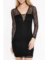 Черное вечернее платье от Jennyfer