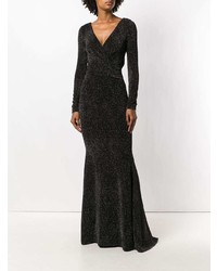 Черное вечернее платье от Talbot Runhof