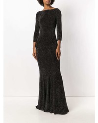 Черное вечернее платье от Talbot Runhof