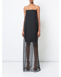 Черное вечернее платье от Jeffrey Dodd