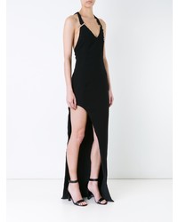 Черное вечернее платье от Mugler