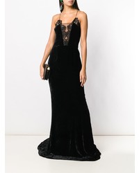 Черное вечернее платье от Stella McCartney