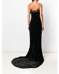 Черное вечернее платье от Stella McCartney