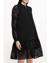 Черное вечернее платье от MammySize