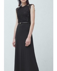 Черное вечернее платье от Mango