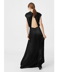 Черное вечернее платье от Mango