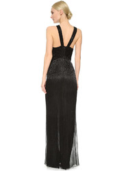 Черное вечернее платье от Parker