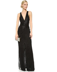 Черное вечернее платье от Parker