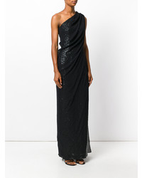 Черное вечернее платье от Talbot Runhof