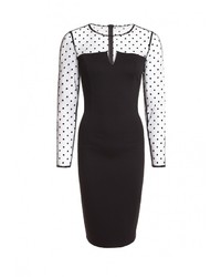 Черное вечернее платье от OLGA SKAZKINA