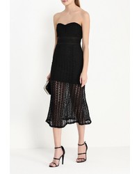 Черное вечернее платье от Paccio