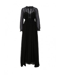 Черное вечернее платье от Pinko