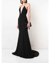 Черное вечернее платье от Alex Perry