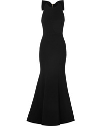 Черное вечернее платье от Rebecca Vallance