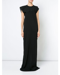 Черное вечернее платье от Rick Owens