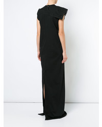 Черное вечернее платье от Rick Owens