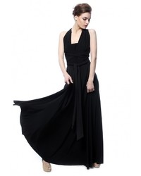Черное вечернее платье от Seanna