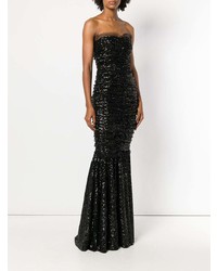 Черное вечернее платье от Dolce & Gabbana