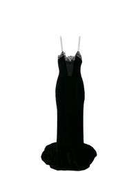 Черное вечернее платье от Stella McCartney