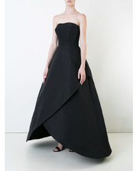 Черное вечернее платье от Zac Posen