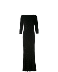 Черное вечернее платье от Talbot Runhof