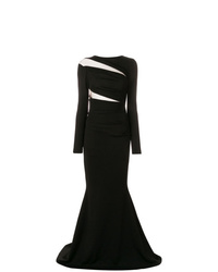 Черное вечернее платье от Talbot Runhof