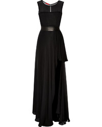 Черное вечернее платье от Tamara Mellon