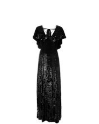 Черное вечернее платье от Temperley London