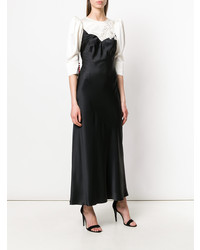 Черное вечернее платье от Parlor