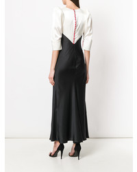 Черное вечернее платье от Parlor