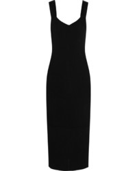 Черное вязаное платье от Calvin Klein Collection