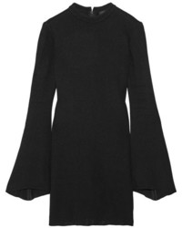 Черное вязаное платье от Ellery