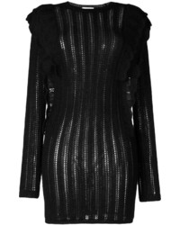 Черное вязаное платье от IRO