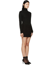 Черное вязаное платье от Dolce & Gabbana