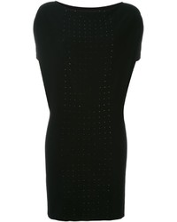 Черное вязаное платье от Twin-Set