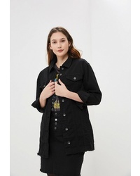 Женское черное джинсовое пальто от Its Basic