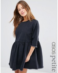 Черное джинсовое платье от Asos