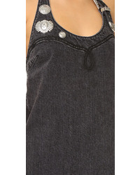 Черное джинсовое платье от Rachel Comey