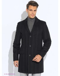 Черное длинное пальто от Absolutex