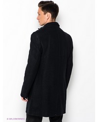 Черное длинное пальто от Absolutex