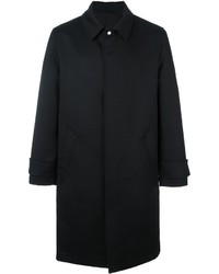 Черное длинное пальто от AMI Alexandre Mattiussi
