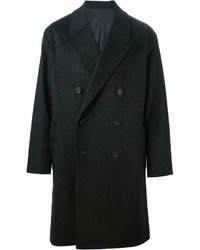 Черное длинное пальто от Ami