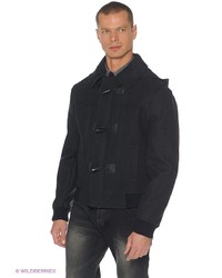 Черное длинное пальто от Amulet