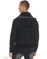 Черное длинное пальто от Amulet