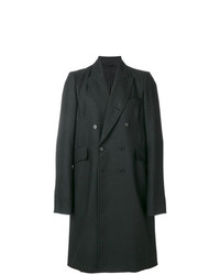 Черное длинное пальто от Ann Demeulemeester Blanche