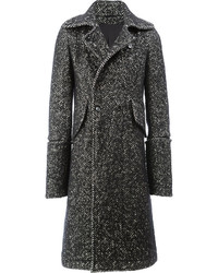 Черное длинное пальто от Ann Demeulemeester