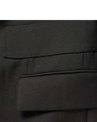 Черное длинное пальто от Givenchy