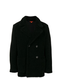 Черное длинное пальто от Barena