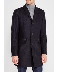 Черное длинное пальто от Bazioni