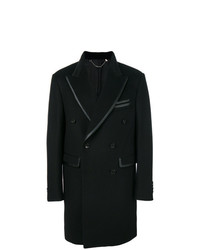 Черное длинное пальто от Billionaire